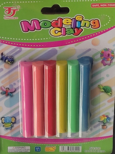 Imagen 2 de 2 de Plastilina Escolar