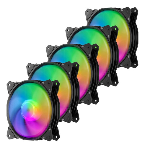 Ventilador De Caja Rgb Direccionable De 4 724 In 5 V 3 Pines