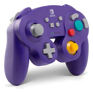 Control joystick inalámbrico ACCO Brands PowerA Wireless GameCube Controller for Nintendo Switch púrpura