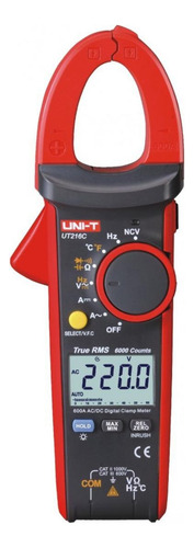 Pinza amperimétrica digital Uni-T UT216C 600A