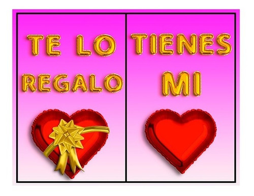 Tarjeta Amor Amistad 14 Feb Imprimir T-carta Corazón F Rosa