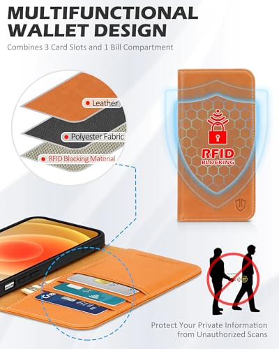 Funda Para iPhone 12/12 Pro Oscuro 6.1puLG Piel
