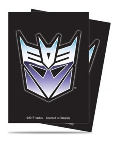 Imagen 1 de 1 de Protectores Cartas Decepticons Transformers Juegos De Mesa