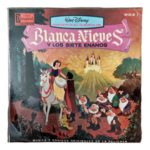 Disco Lp De Blanca Nieves De Los 70s 45rpm