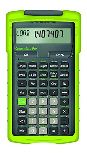 Calculated Industries Concretecalc Pro 4225 Advanced Yard Fe