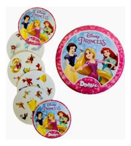 Juego de mesa Dobble - Spot It Disney Princesses