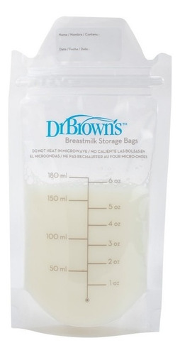 Bolsas Para Almacenar Leche Materna Dr Browns 25 Piezas