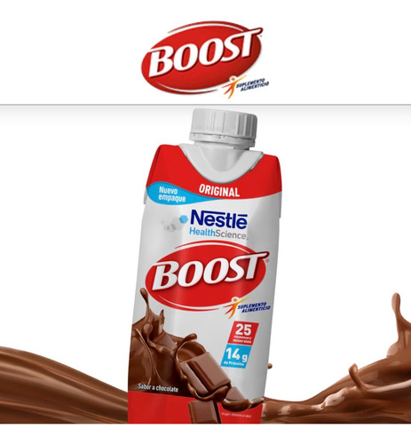 Pack 27pzs Boost Suplemento Con Proteína 330ml C/u