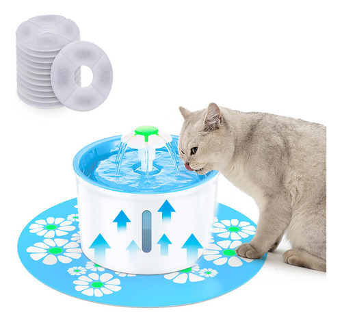 Dispensador De Agua En Forma De Sábana De Algodón Para Gatos