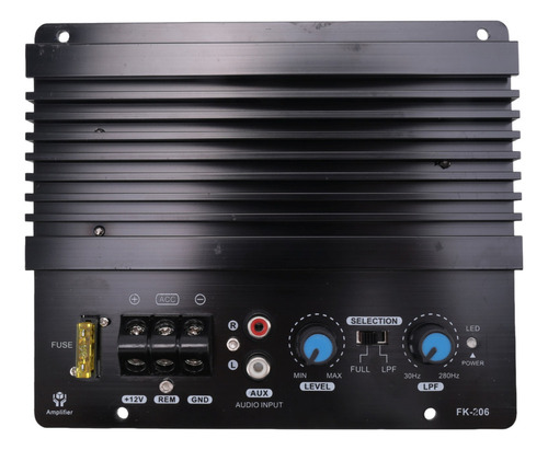 A Placa Amplificadora De Alta Potencia De Audio For