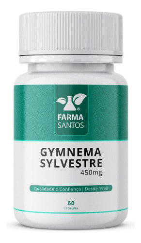 Gymnema Sylvestre 450mg 60 Cápsulas - Manipulado Sabor Sem Sabor