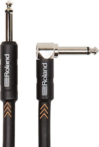 Cable Para Instrumentos Roland Black Series, Angulado/recto
