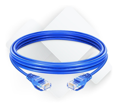 Cable De Red 10 Metros Cat 5e Para Internet Lan Ethernet