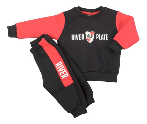 Conjunto Bebe River Plate Buzo/pantalon Licencia Oficial