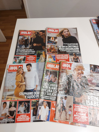 Revistas Hola Argentina Años 2020 A 2022 Lote Por 16 (Usado)