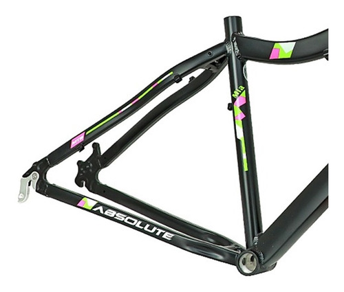 Imagem 2 de 3 de Quadro Absolute Mia Aro 29 Alumínio Preto/verde/rosa