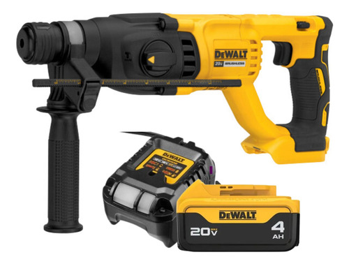 Martelete Romp Dch133b + 1 Bat 4a + Carreg Bivolt Dewalt 20v
