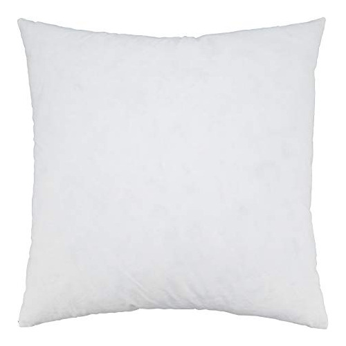 Relleno De Almohada De Plumas De Ganso, Blanco, 17 X17