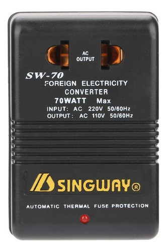 . 220v A 110v Paso Hacia Abajo Convertidor De Voltaje