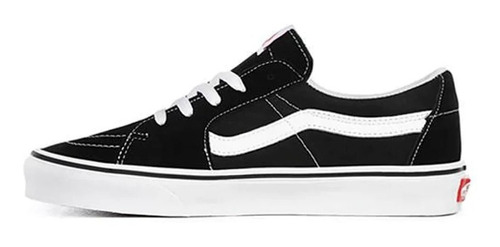 Zapatillas Vans Sk8-low Black/white Hombre Mujer