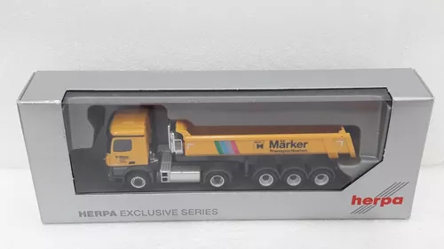 Mercedes Benz Arocs 1843 Carreta Caçamba - Herpa - 1/87