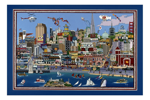 Rompecabezas Premium 1000 Pz, San Francisco California