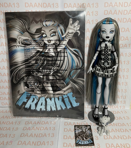 Frankie Stein Reel Drama Monster High Muñeca Usada Sin Caja