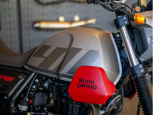 Imagen 12 de 25 de Royal Enfield Scram 411 Graphite Red Entrega Inmediata