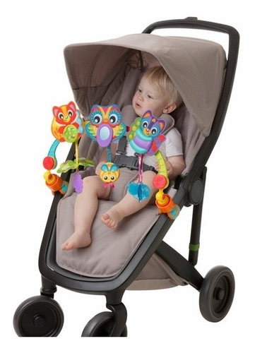 Imagen 3 de 7 de Arco Musical Bebe P/cochecito Huevito Tropical Playgro 6986