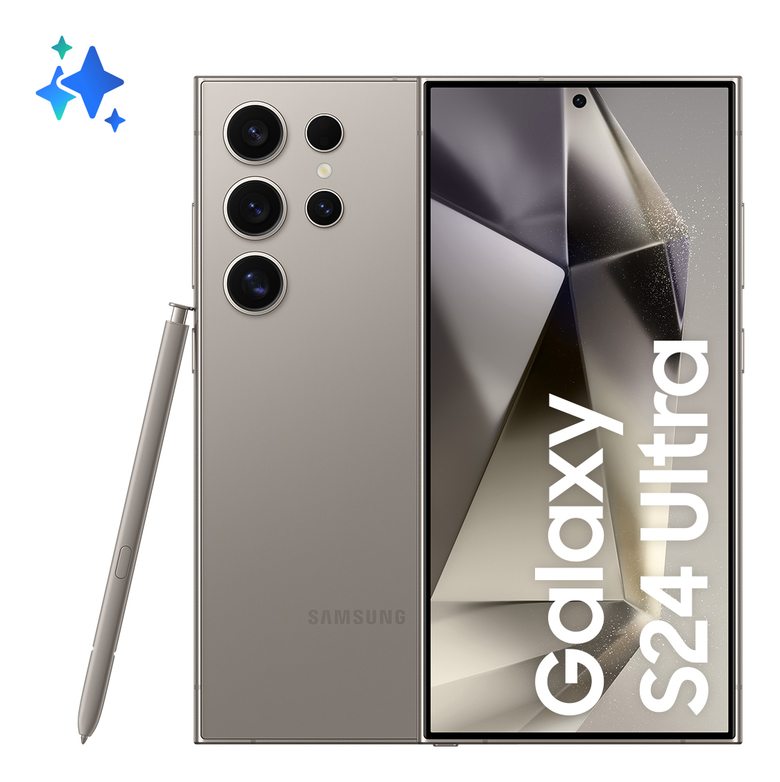 Samsung Galaxy S24 Ultra 5G Dual SIM 512 GB titĂąnio-cinza 12 GB RAM