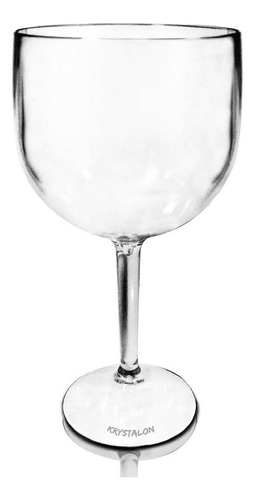 Taça Gin Krystalon 550 Ml Transparente Em Acrílico