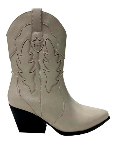 Botin Ecocuero Zaz69 Blanco Invierno