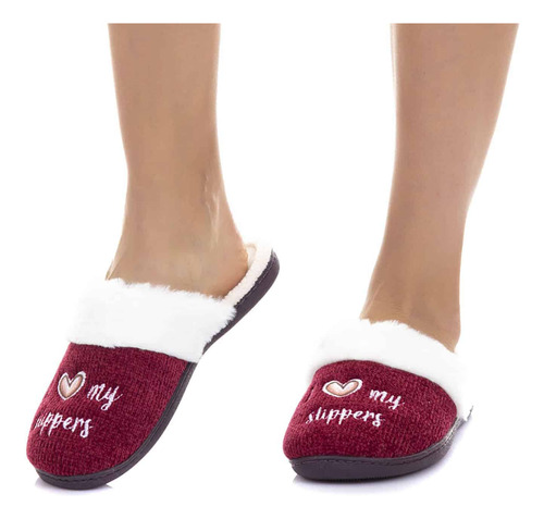 Pantufla Para Mujer Invierno