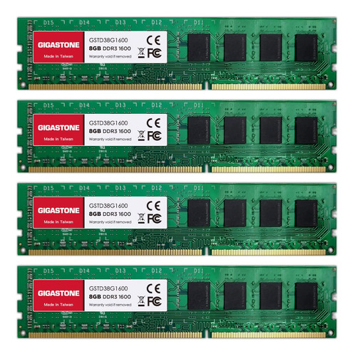 Ram Escritorio Gigastone Gb Mhz Udimm Pine Bufer Ecc Para Pc