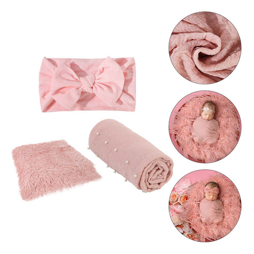 Kit De Fotografía Para Bebés Con Diademas Para Recién Nacido