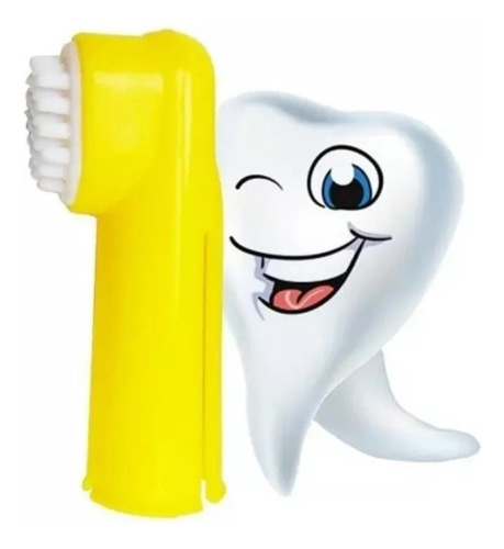 Cepillo De Dientes Y Masajeador Dedal Para Perros Y Gatos