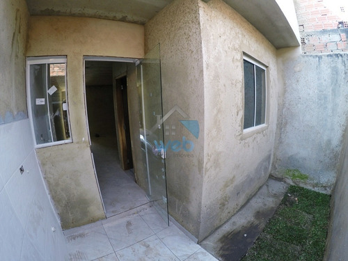 Imagem 8 de 26 de Excelentes Casas Em Pequeno Condomínio No Bairro Campo De Santana, Com Dois Quartos, Sala, Cozinha Americana, Banheiro Social E Área De Serviços. - Ca01630 - 70039866