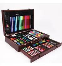 Comprar Kit Maleta De Arte Profesional De Pinturas 123 Pcs