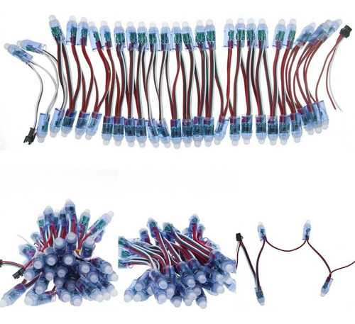 Lo Módulo De Luz Led De Píxeles A Todo Color Ws2811 De 12 Ha