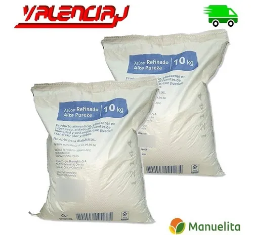 Azucar Refinada Manuelita 20k