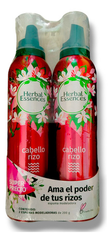 Herbal Essences Espuma Modeladora Para Cabello Rizo 2 / 200g