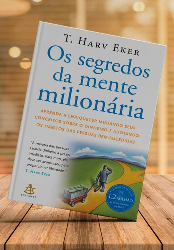 Os segredos da mente milionária, de Eker, T. Harv. Editora SEXTANTE, capa mole em português, 2021