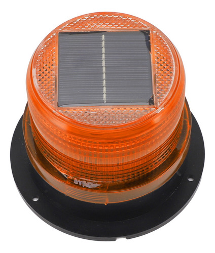 Td Baliza Solar, Luz De Precaución, 8 Led, Sensor Del