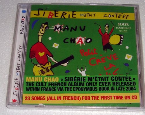 Manu Chao Siberie M'etait Contee Cd Sellado / Kktus