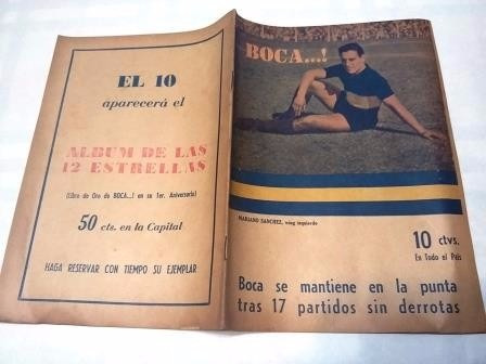 Revista Boca...! Nro 59 Boca Juniors Mariano Sanchez