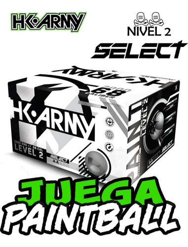 Esferas De Paintball Hkarmy - Select - Nivel 2 -2000 Esferas