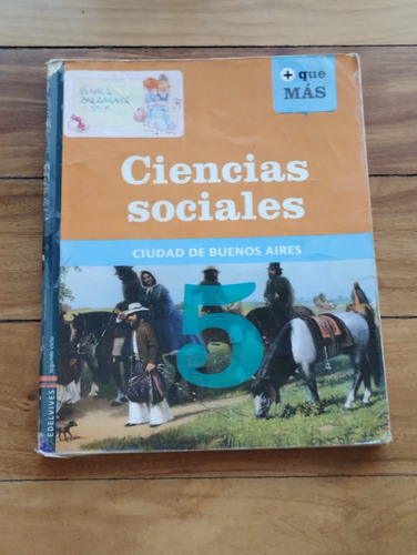 Libro Escolar Ciencias Sociales Caba 5 Edelvives