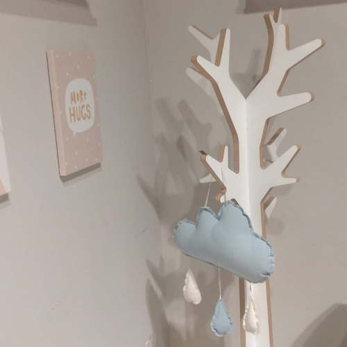 Colgante Decorativo En Tusor P/ Cuarto Bebe Pieza Infantil
