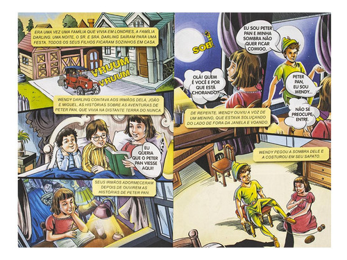 GIBI Clássicos: Peter Pan, de Brijbasi Art Press Ltd. Editorial Brasileitura em português, 2019