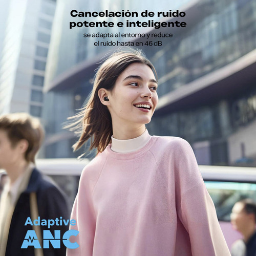Audífonos Anker A30i Bluetooth Cancelación Ruido Smart 24h